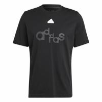 Heren-T-Shirt met Korte Mouwen Adidas Graphic Print Fleece - Maat: L