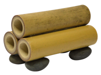 Superfish Bamboo Flat M Natuurhout Aquarium Decor - Unieke Onderwater Schuilplaats