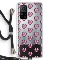 GIRL POWER: Xiaomi Mi 10T 5G Transparant Hoesje met koord