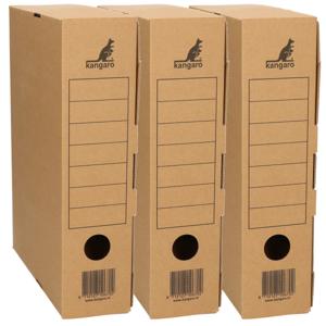 8x Kantoor archiefdoos karton 32 x 22 cm   -