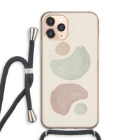 Geo #10: iPhone 11 Pro Max Transparant Hoesje met koord