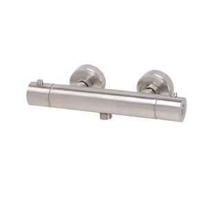 BWS Douchekraan Thermostatisch Cemal h.o.h. 15 cm RVS Look