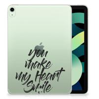 iPad Air (2020/2022) 10.9 inch Back cover met naam Heart Smile