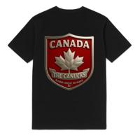 FC ELEVEN - Canada The Canucks Heavy T-Shirt - Zwart