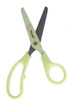 Milan schaar Basic 13,4 cm staal geel - thumbnail