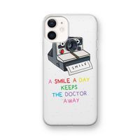 Smile: iPhone 12 mini Transparant Hoesje