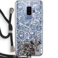 Vexx City #2: Samsung Galaxy S9 Plus Transparant Hoesje met koord