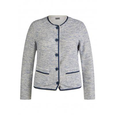Rabe - Blauw | Dames | Vest | Blauw | 50 | regular | Kamst mode
