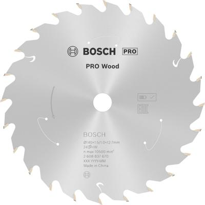 Bosch Accessoires Cirkelzaagblad ACCU Standard for Wood 140x12.7x1.5/1.0x24T - 2608837670