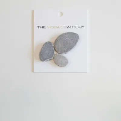 The Mosaic Factory Natural Stone Mozaiek Tegel Pebbles - Grey Marmer Natural 301x300 mm