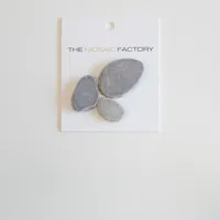 The Mosaic Factory Natural Stone Mozaiek Tegel Pebbles - Grey Marmer Natural 301x300 mm