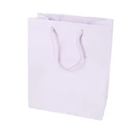 Geschenktas met koord M lila 23 cm | 60 stuks