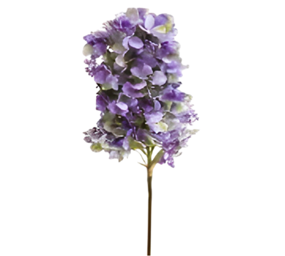 Kunst hortensia pluim donkerpaars 85 cm - Buitengewoon de boet