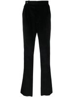 Ralph Lauren Purple Label pantalon en laine Gregory à coupe droite - Noir