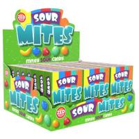 Zed Candy Mites sour pocket box (24 stuks)