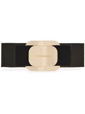 Ferragamo barrette à nœud Vara - Noir