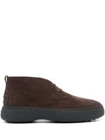 Tod's bottines Desert en daim - Marron