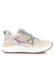 POELMAN Poelman - LPCHARU-02POE1 sneaker Beige Leer Lage sneakers Dames