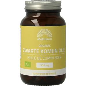 Mattisson Organic zwarte komijn 500mg bio