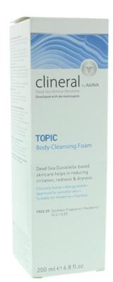 Ahava Clineral topic body cleansing foam 200 Milliliter