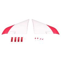 FMS - 90Mm Super Scorpion Main Wing Set Red (FMSRA102R)