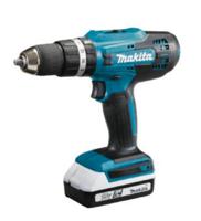 Makita HP488D009 Accu-klopboor/schroefmachine 2 snelheden Incl. 2 accus, Incl. lader, Incl. koffer, Incl. accessoires