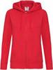 Fruit Of The Loom F440N Ladies´ Premium Hooded Sweat Jacket - Red - M