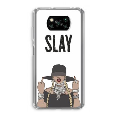Slay All Day: Xiaomi Poco X3 Pro Transparant Hoesje