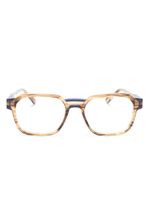 Face À Face lunettes de vue carrées Havane 2 - Marron