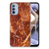 Motorola Moto G31 | G41 TPU Siliconen Hoesje Marmer Bruin