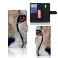 Xiaomi Redmi 8A | Telefoonhoesje | Met pasjeshouder | Cheetah