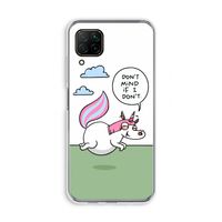 Unicorn: Huawei P40 Lite Transparant Hoesje