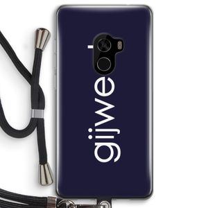 Gijweet: Xiaomi Mi Mix 2 Transparant Hoesje met koord