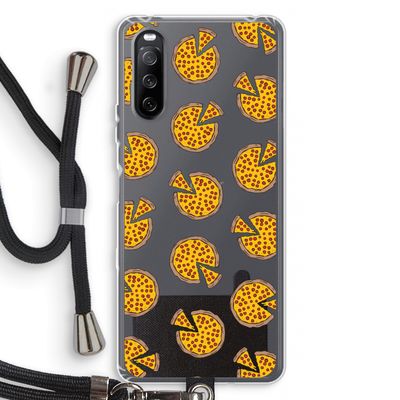 You Had Me At Pizza: Sony Sony Xperia 10 III Transparant Hoesje met koord