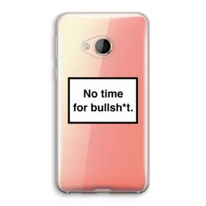 No time: HTC U Play Transparant Hoesje