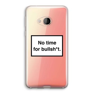No time: HTC U Play Transparant Hoesje
