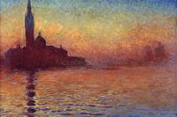Poster Claude Monet San Giorgio Maggiore at Dusk 91,5x61cm