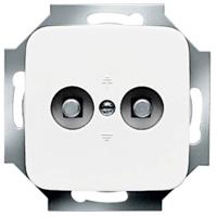 Busch-Jaeger 2CKA002495A0059 Afdekking 2-voudig Wit, Zuiver wit (RAL 9010) 1 stuk(s)