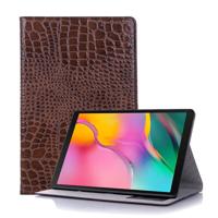 Krokodil textuur horizontale Flip lederen case voor Galaxy tab S5e 10 5 T720/T725 met houder & kaartsleuven & portemonnee (bruin)