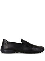 Tod's Automobili Lamborghini mocassins en cuir - Noir