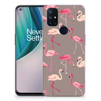OnePlus Nord N10 5G TPU Hoesje Flamingo