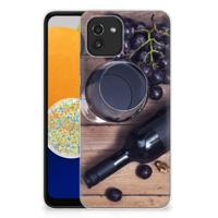 Samsung Galaxy A03 | Siliconen Case | Wijn