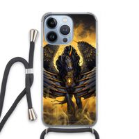 Pegasus: iPhone 13 Pro Transparant Hoesje met koord