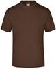 James & Nicholson JN001 Round-T Medium - Brown - XXL