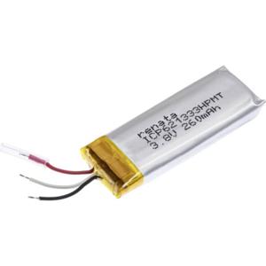 Renata ICP621333HPMT Speciale oplaadbare batterij Prismatisch Kabel LiPo 3.7 V 270 mAh