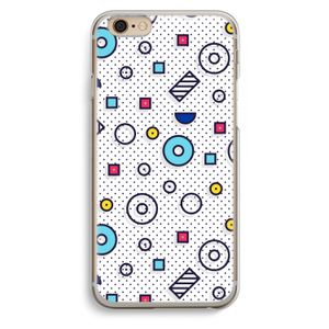 8-bit N°9: iPhone 6 / 6S Transparant Hoesje