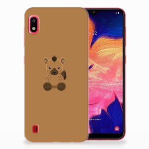 Samsung Galaxy A10 Telefoonhoesje met Naam Baby Hyena