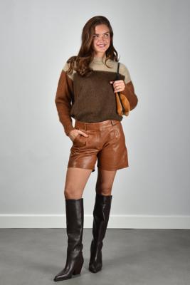 ARMA shorts Doree 019L261081.02 cognac