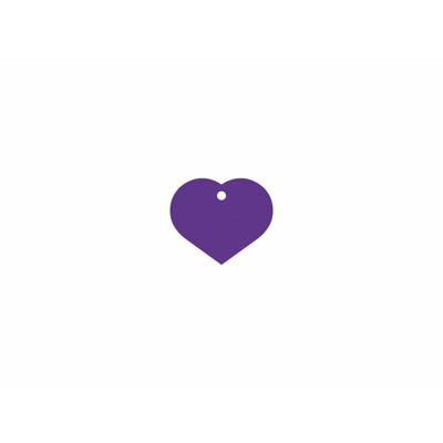 Naamplaatje Imarc Heart Lila