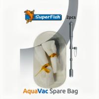 Superfish AquaVac Reservetassen 2stk - Multifunctionele 520 l/h Aquarium Stofzuiger